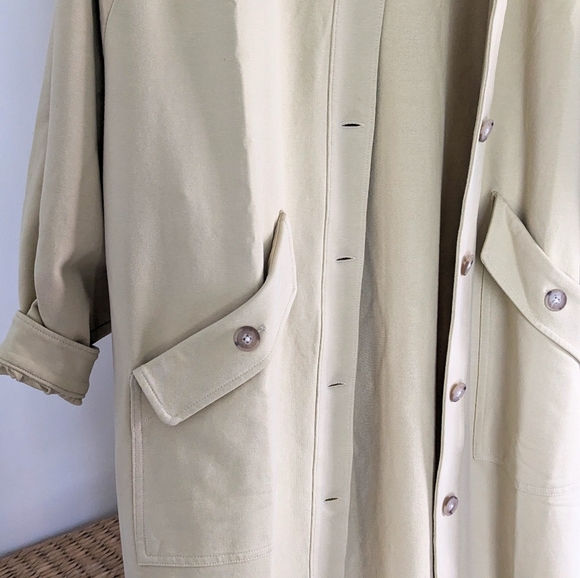 Madewell Structured Terry Longline Duster Coat - Picture 5 of 16
